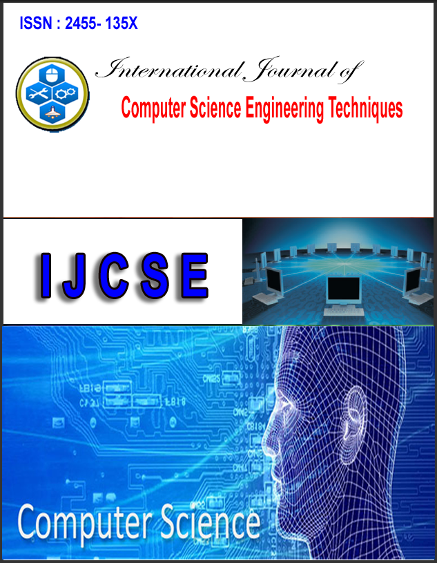IJCSE International Journal of Computer Science Engineering Techniques