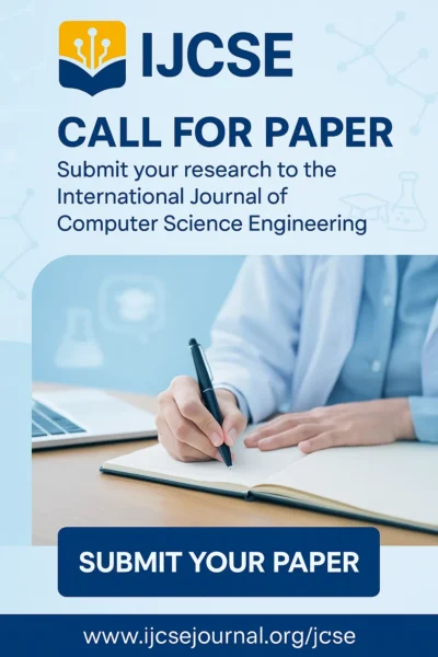 IJCSE Call for Paper – Submit your research to the International Journal of Computer Science Engineering