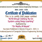 AI Fit-Virtual Clothing Try On System Using Deep Learning | IJCSE Volume 9 – Issue 6 | IJCSE-V9I6P44