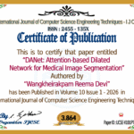 DANet: Attention-based Dilated Network for Medical Image Segmentation | IJCSE Volume 10 – Issue 1 | IJCSE-V10I1P7